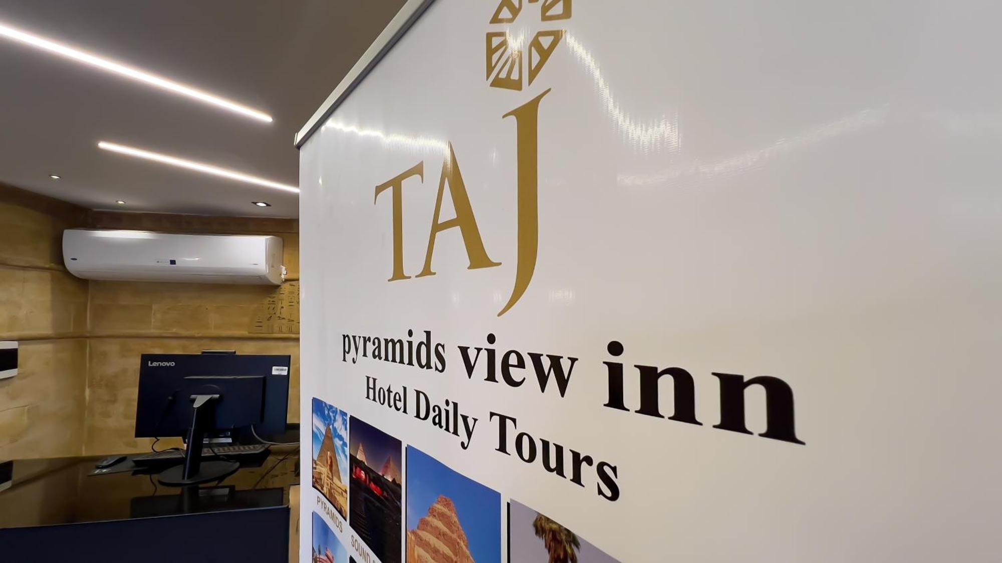 Taj Pyramids View Inn Kafret el-Gabal Exterior foto